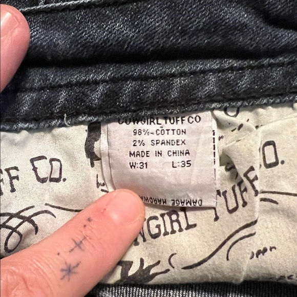 Cowgirl Tuff Forever Tuff dark wash jeans - Picture 6 of 6